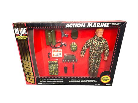 1994 GI Joe Action Marine Doll Figurine