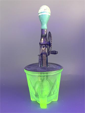 Uranium Glass Hand Mixer