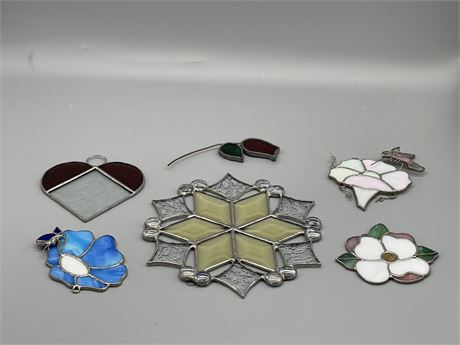 Stain Glass Flowers and More