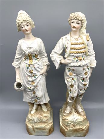 Large Porcelain Figurines