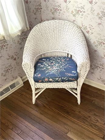 Wicker Chair - Lot #2