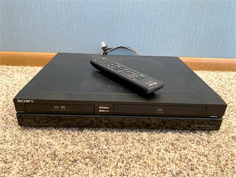 Sony VHS/DVD Player