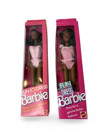 Fun to Dress Barbie Dolls New in Box