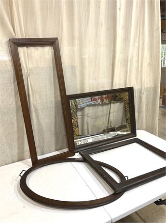 Antique Wood Frames Lot 1