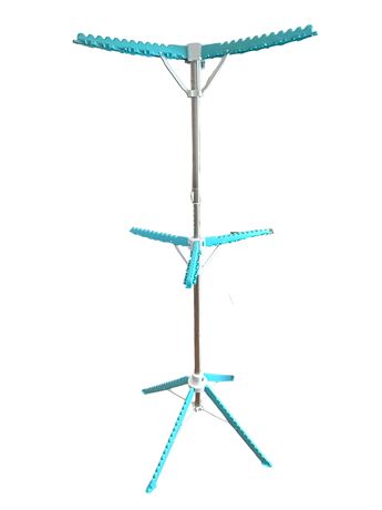 Portable Adjustable Clothes Drying Rack