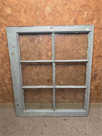 Vintage Wood Window