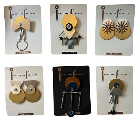 Lot 2 — 1990s Industrial Jewelry by Gloria Gerber
