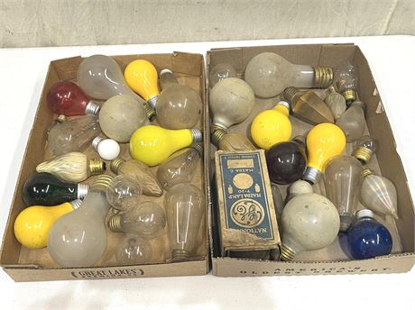 Vintage Light Bulbs Lot 2