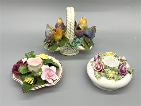 Ceramic Flower Baskets