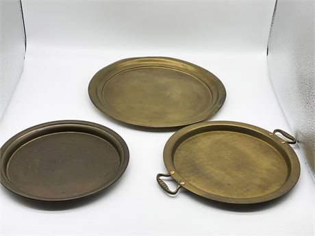Brass Plates / Chargers