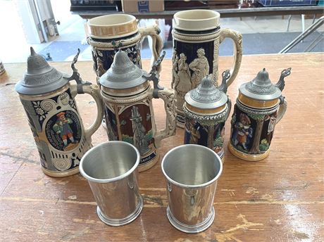 German Beer Steins