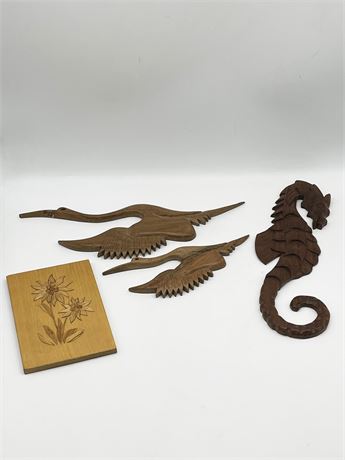 Carved Wood Items