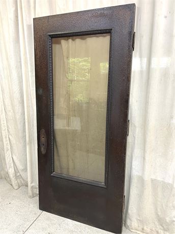 Antique Solid Oak Wood Door