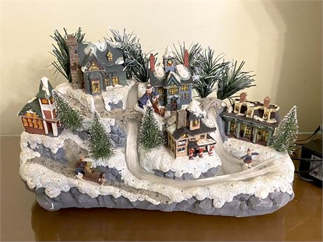 Christmas Fiber Optic Village