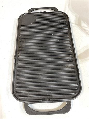 Cast Iron Double-Sided Griddle