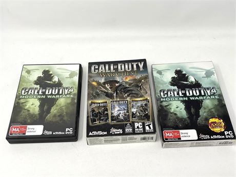 Call of Duty PC Games Lot #2
