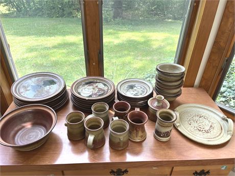 Large Ewald Pottery Set