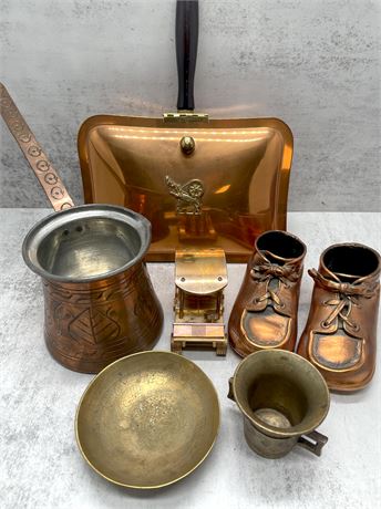 Copper and Brass Lot