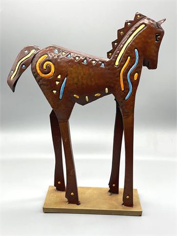 Decorative Metal Horse