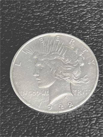 1922 Peace Dollar