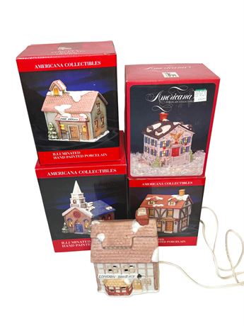 Christmas Village Houses