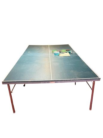 Vintage Sears Ping Pong Table
