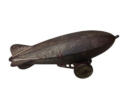 1930s Graf Zeppelin Metal Airship Toy
