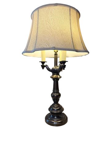 Stiffel Heavy Brass Table Lamp