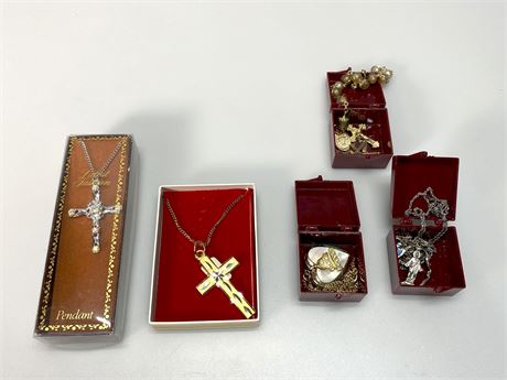 Religious Necklaces and Rosaries