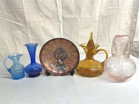 Vintage Decorative Glass Lot