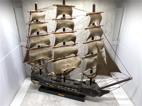 The Bonhomme Richard Model Ship