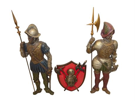 Burwood Products Conquistador Spanish Soldiers and Coat of Arms