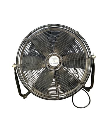 Farm & Ranch 24" Metal Floor Fan
