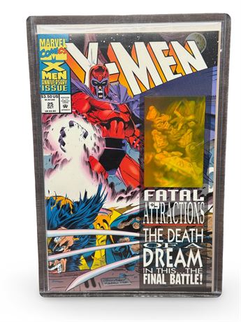 1993 X-Men #25 Hologram Comic Book