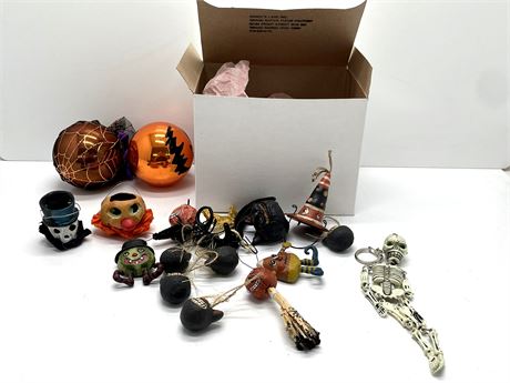 Halloween Ornaments and More