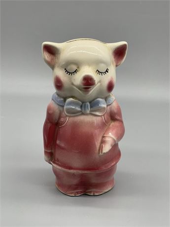 Vintage Ceramic Piggy Bank