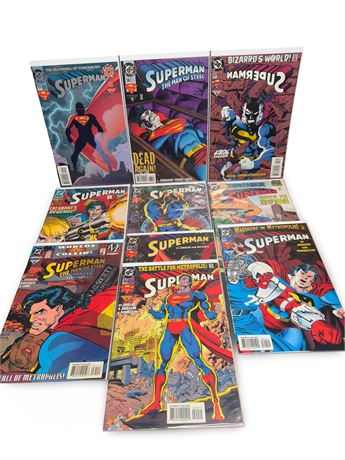 Superman Comic Books Lot 1