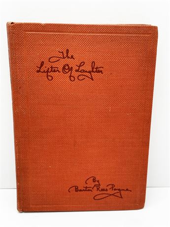 Signed "The Lifter of Laughter" Barton Rees Pogue