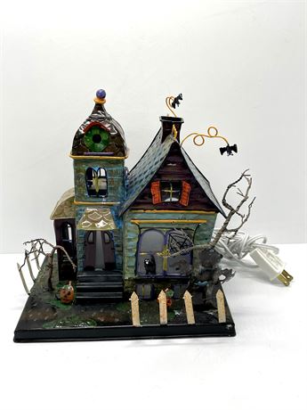 Halloween Tin Haunted House