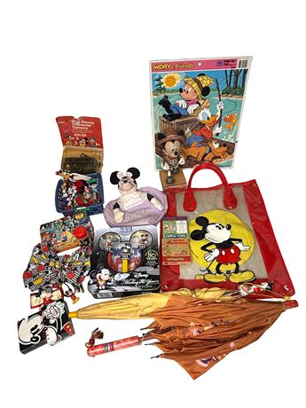 Vintage Mickey Mouse Collectibles Lot 7