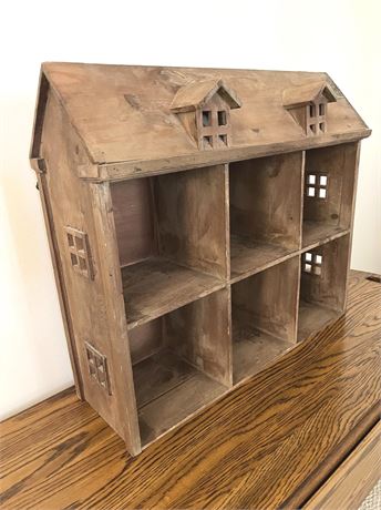 Farmhouse Dollhouse Display Shelf