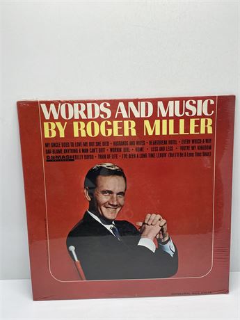 SEALED Roger Miller "Words and Music"