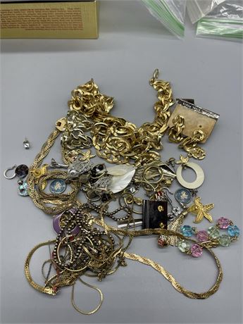 Bag of Costume Jewelry