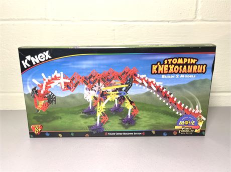 NIB Vintage K'NEX Stompin Vintage K'NEXosaurus