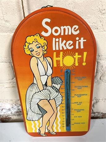Marilyn Monroe “Some Like It Hot” Metal Thermometer