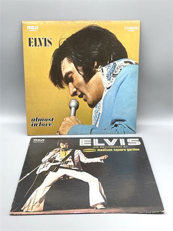 Elvis Presley - Two Vinyl Records