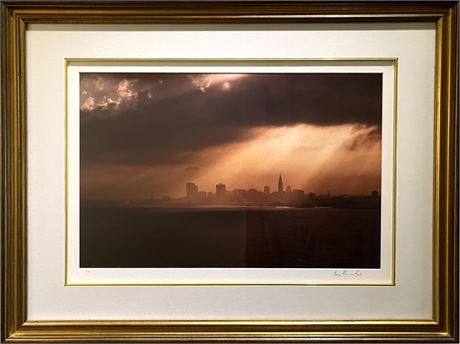 Cleveland Skyline Limited Edition Lithograph