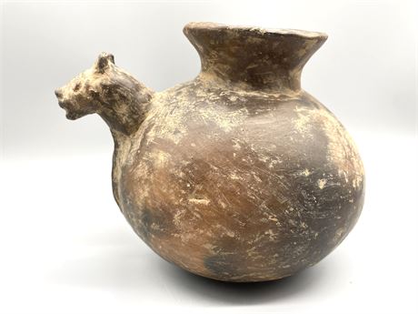 Pre Columbian Style Clay Pot