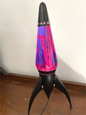 Rocket Lava Lamp