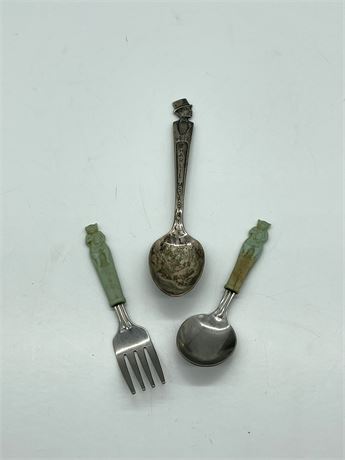 Children's Spoons & Fork